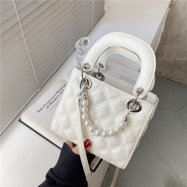 All-match Crossbody Fairy Diamond Quilted Handbag - Image 8