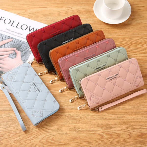Women's Wallet Long Fashion Single Zipper - Image 3