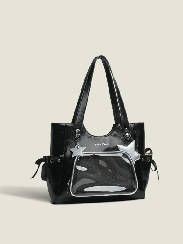 Niche Sweet Transparent Japanese Tote Bag For Women - Image 6