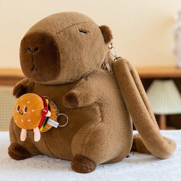 Capybara Backpack Plush Toy Creative Backpack - Image 8