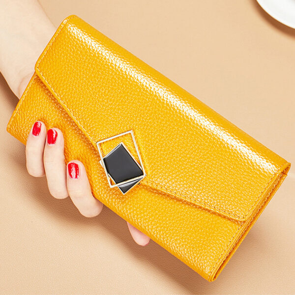 Women's Long Fashion Large-capacity Genuine Leather Wallet - Image 5