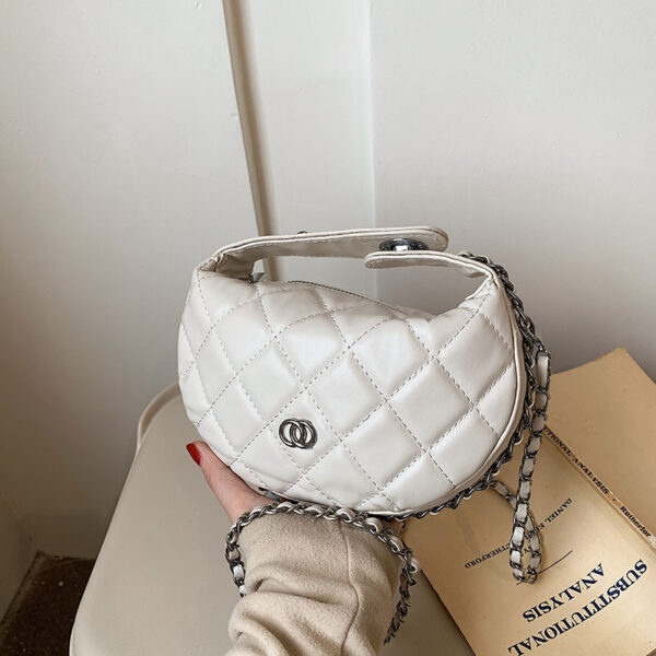Rhombus Chain Handbag Women's Summer Messenger Bag - Image 2