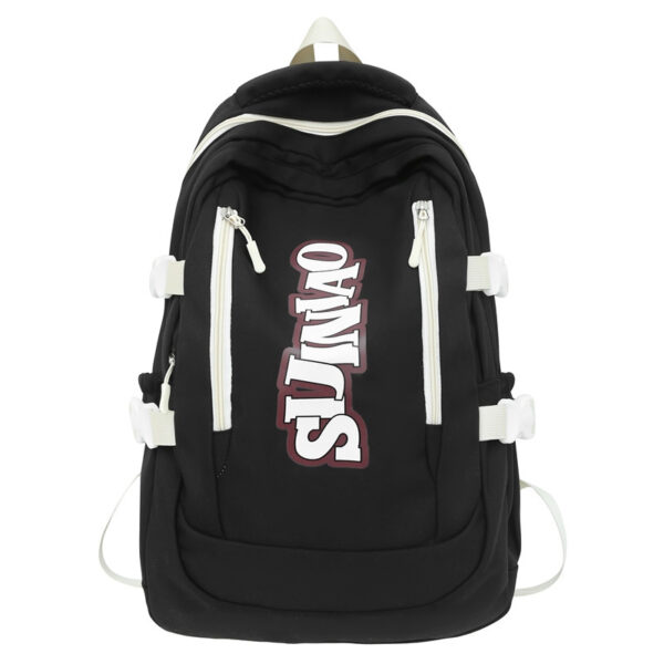 High School Student Lightweight Waterproof Backpack - Image 6