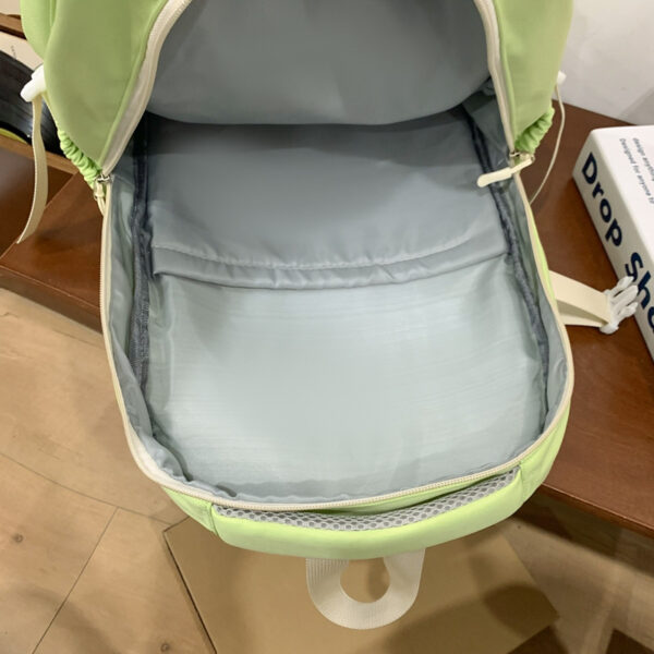 High School Student Lightweight Waterproof Backpack - Image 4