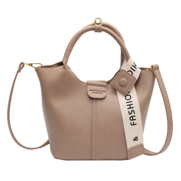 One-shoulder Crossbody Portable Bucket Bag - Image 5