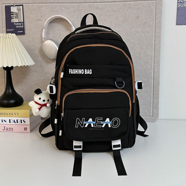 Multi-layer Oversized Backpack For Junior High School Students - Image 6