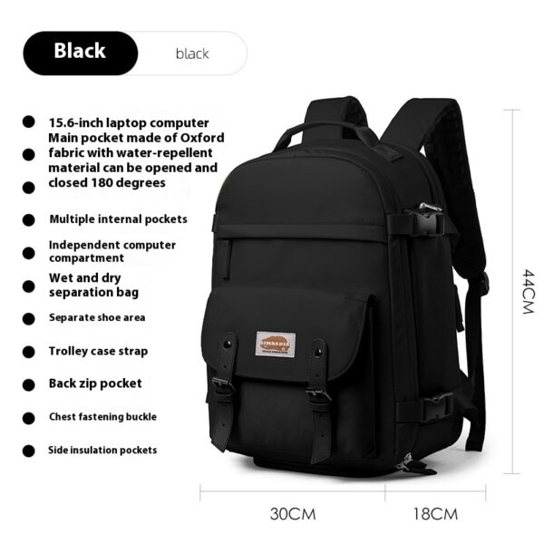 Travel Computer Backpack Women's Short-distance Lightweight Travel Schoolbag - Image 9