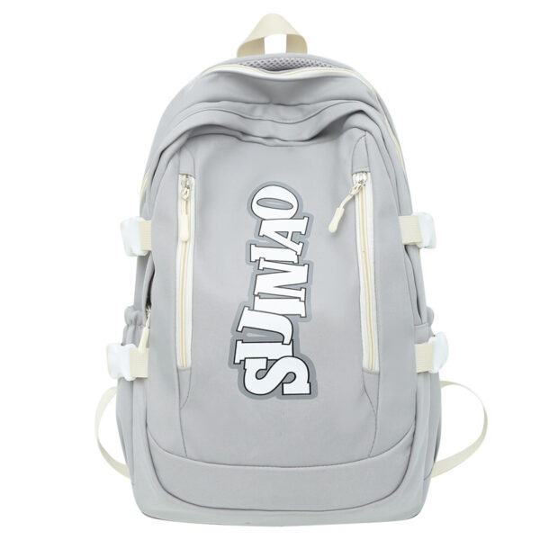 High School Student Lightweight Waterproof Backpack - Image 5