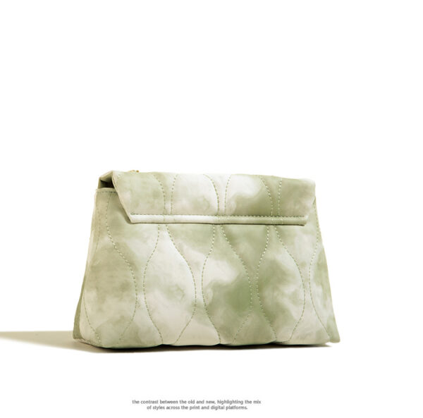 Texture Chain Crossbody Shoulder Small Square Bag - Image 6