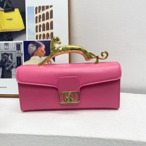 Women's Bag Is Fashionable And Simple, With A Hard Handle And A Carrying Crossbody Bag - Image 7