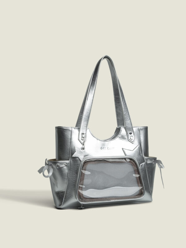 Niche Sweet Transparent Japanese Tote Bag For Women - Image 8