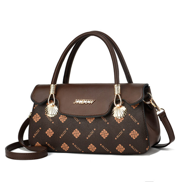Vintage Exquisite Letter-printed Women's Handbag Fashion Printed Casual Simple Handbag Women's Cross-body Bag - Image 6