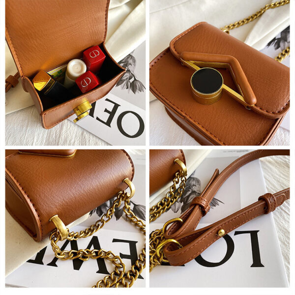 Elegance Retro Crossbody Mini All-match Small Square Bag - Image 6