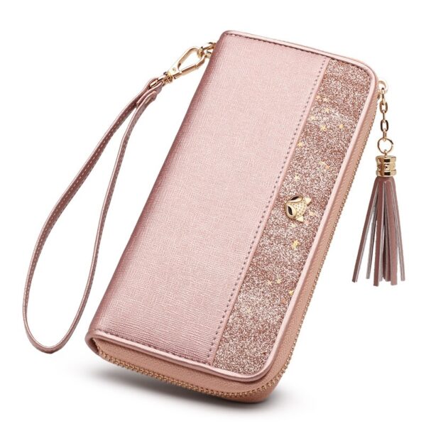 Two-layer Cowhide Wallet Light Luxury Card Holder Long - Image 2