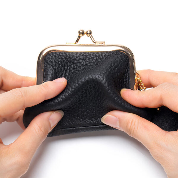 Women's Genuine Leather Small Retro Coin Purse - Image 3