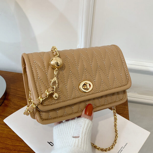 Simple Autumn Leisure Fashion Chain Small Square Bag - Image 5
