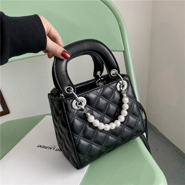 All-match Crossbody Fairy Diamond Quilted Handbag - Image 9