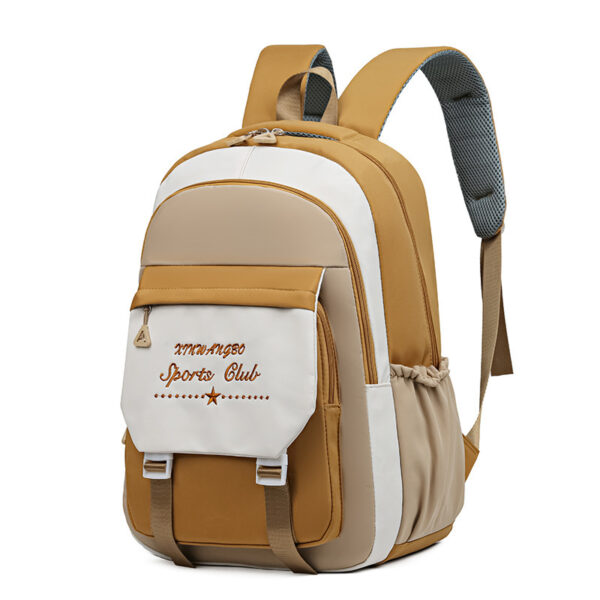 Contrast Color Schoolbag Women's Shoulder Large Capacity - Image 7