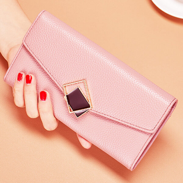 Women's Long Fashion Large-capacity Genuine Leather Wallet - Image 9
