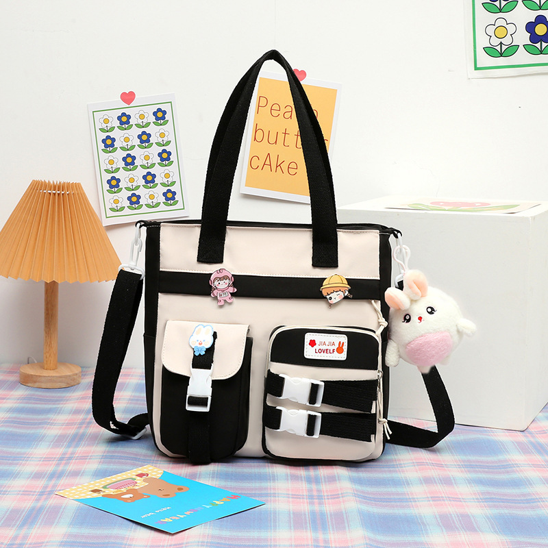 Elementary School Students' One Shoulder Art Bag, Boys' And Girls' Study Bag - Image 3