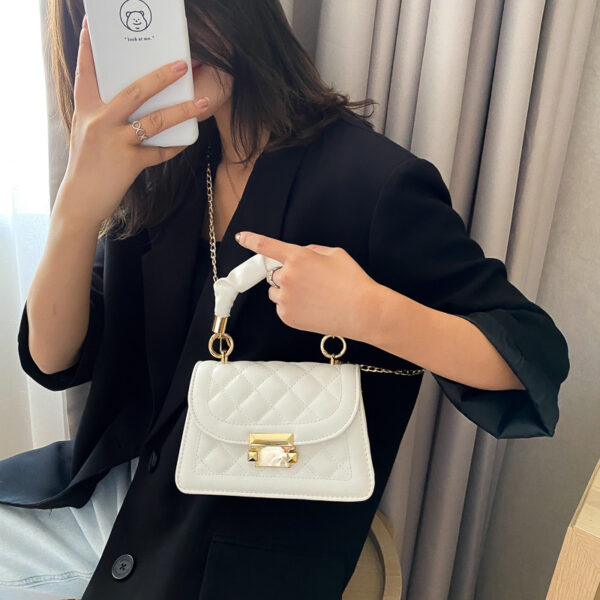 Korean Fashion PU Shoulder Messenger Bag - Image 6