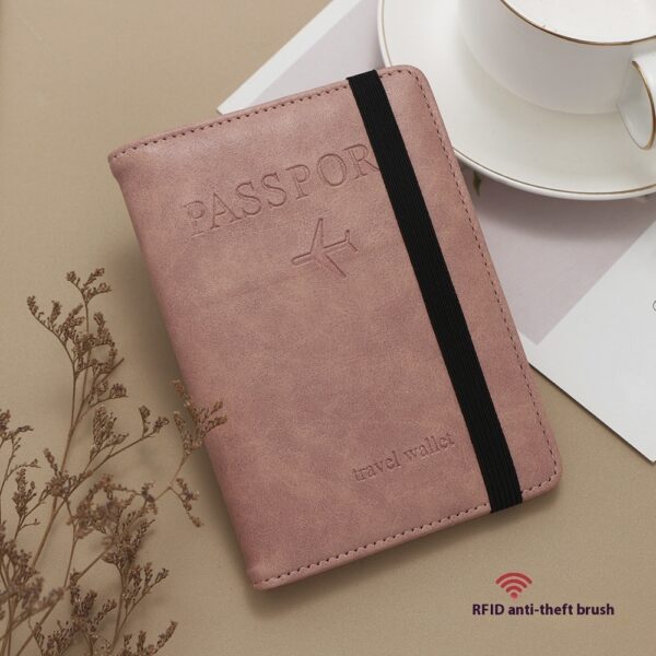 RFID Passport Holder Multi-function Passport Cover SIM Card - Image 6