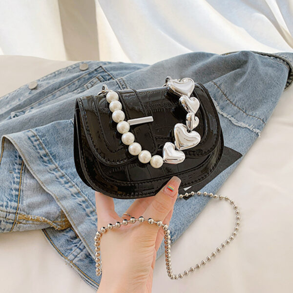 New Laser Pearl Tote Saddle Girl Mini - Image 7
