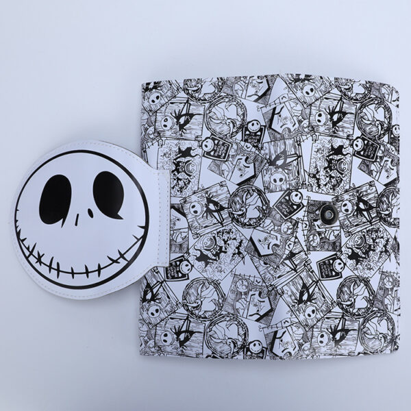 Skull Long Buckle Wallet Clutch - Image 4