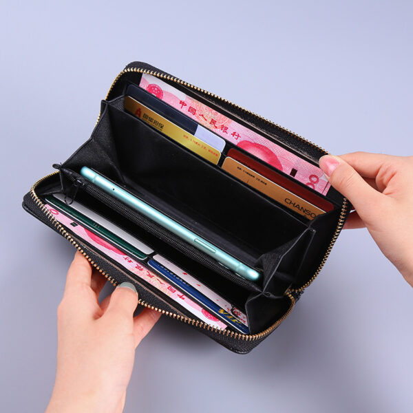 Zipper Student Korean Multi-functional Wallet - Image 2