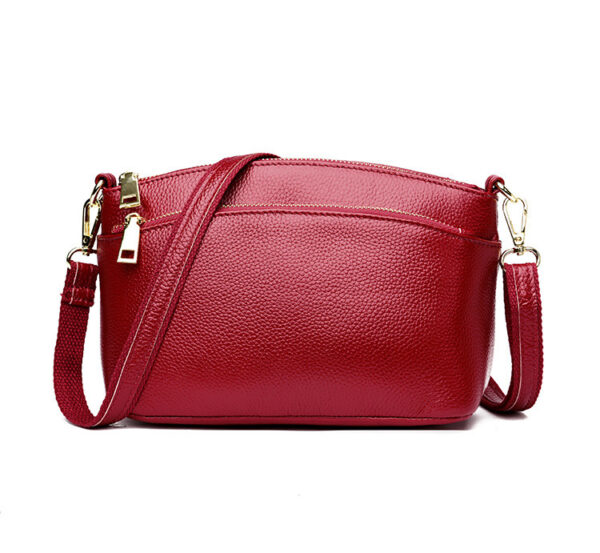 Women's Shoulder Crossbody Genuine Leather Handbag - Image 7