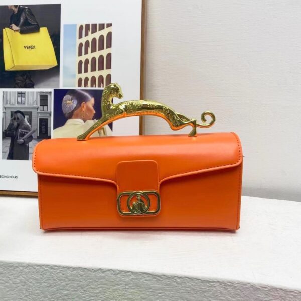 Women's Bag Is Fashionable And Simple, With A Hard Handle And A Carrying Crossbody Bag - Image 5