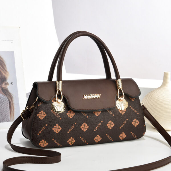 Vintage Exquisite Letter-printed Women's Handbag Fashion Printed Casual Simple Handbag Women's Cross-body Bag - Image 2