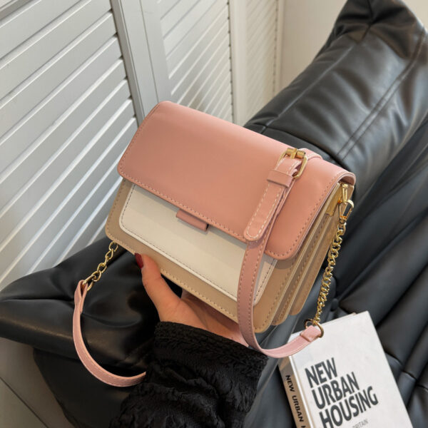 Chain Messenger Bag Fashion Broadband Shoulder Small Square Bag - Image 6