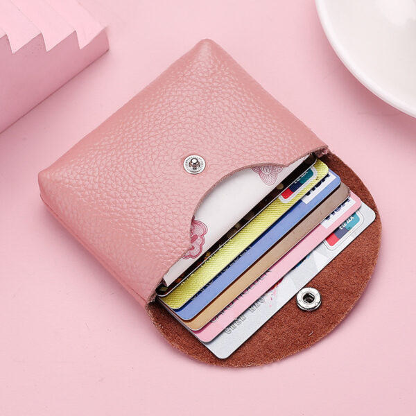 Cattlehide Card Bag Large Capacity Multiple Card Slots Driver's License Package - Image 3