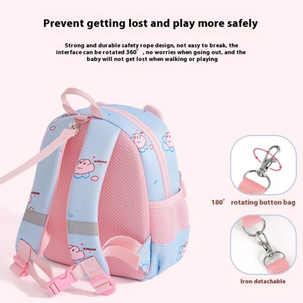 Children's Burden Reduction Spine-protective Backpack Boys Go Out - Image 2