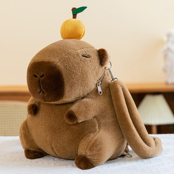 Capybara Backpack Plush Toy Creative Backpack - Image 10