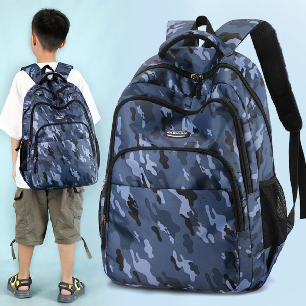 Children's Lightweight Burden Alleviation Spine Protection Backpack - Image 2