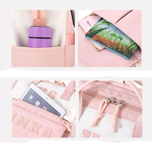 Japanese Ins College Style Hand-carrying Backpack - Image 3