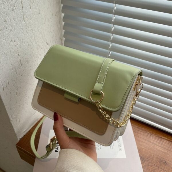 Chain Messenger Bag Fashion Broadband Shoulder Small Square Bag - Image 4