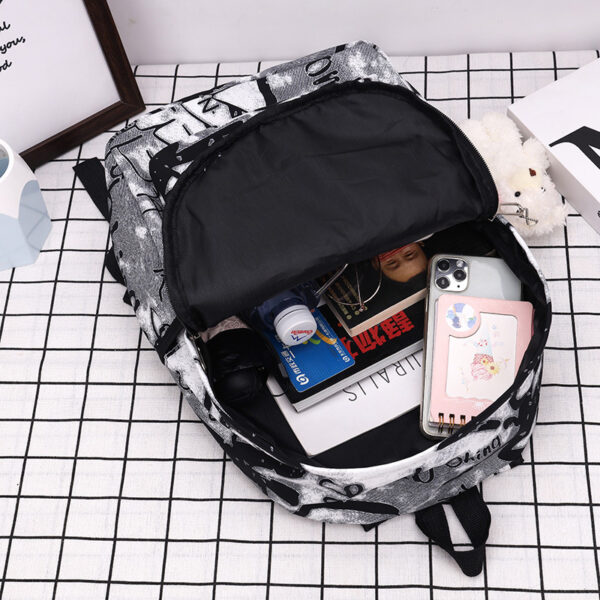 Fashion Personalized Graffiti Backpack - Image 3