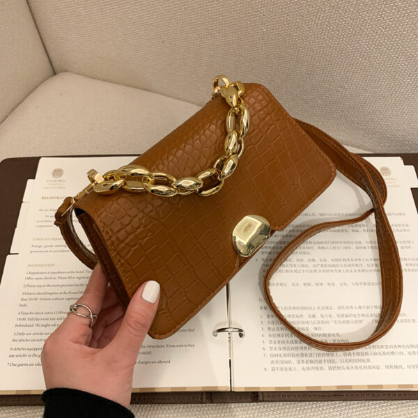 Retro Messenger Bag Simple Small Square Bag - Image 8