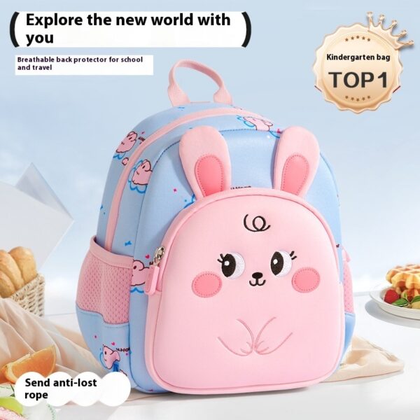 Children's Burden Reduction Spine-protective Backpack Boys Go Out - Image 4