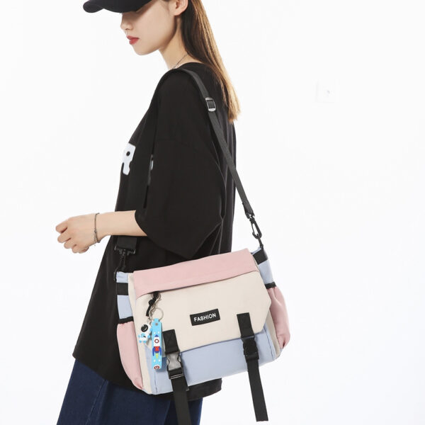 Large Capacity Neutral Women's Casual Japanese Shoulder Bag - Image 4