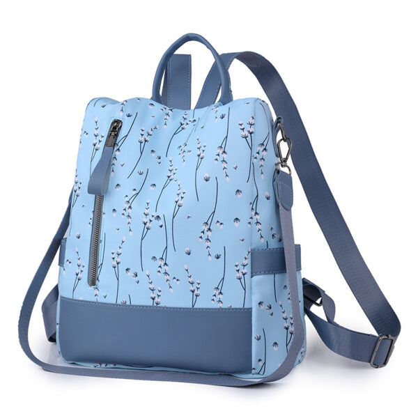 Large Capacity Casual Oxford Cloth Lightweight Backpack - Image 2