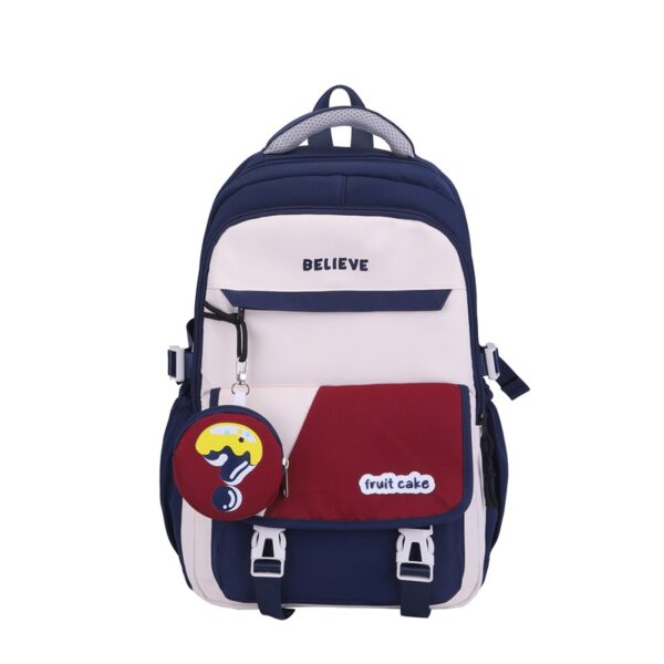 Backpack For Junior High School Girls Large Capacity Lightweight - Image 10