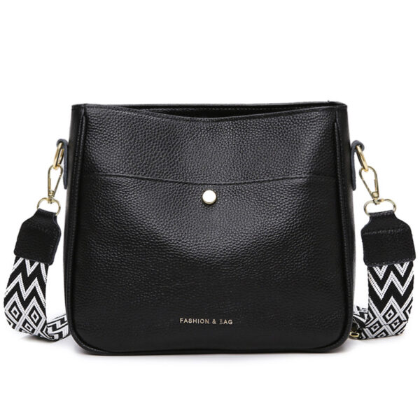 Leather Casual Shoulder Messenger Bag Top Layer Cowhide - Image 3