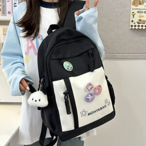 Junior And Middle School Students Large Capacity Computer Travel Backpack