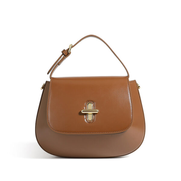 Women's Leather Messenger Bag Niche - Image 9
