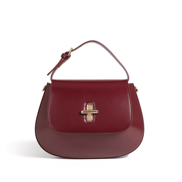 Women's Leather Messenger Bag Niche - Image 8
