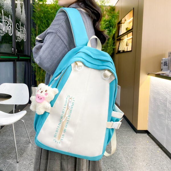 College Girl Large Capacity Cute Backpack - Image 2